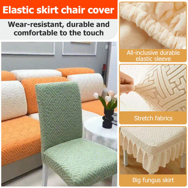 💥🪑Dining Chair Slipcover Set✨Instant holiday upgrade! Refresh your dining space🎄