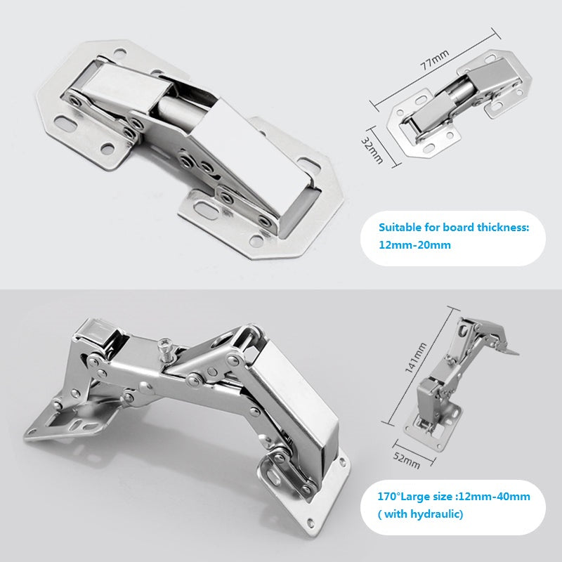 🎅Christmas Pre-sale🎁Cabinet Hinge-Easy Installation Bridge Shaped Door Hinges