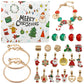 🎅2025 Early Xmas Sale 50% OFF💥DIY 24 Days Christmas Countdown Calendar Bracelets Set