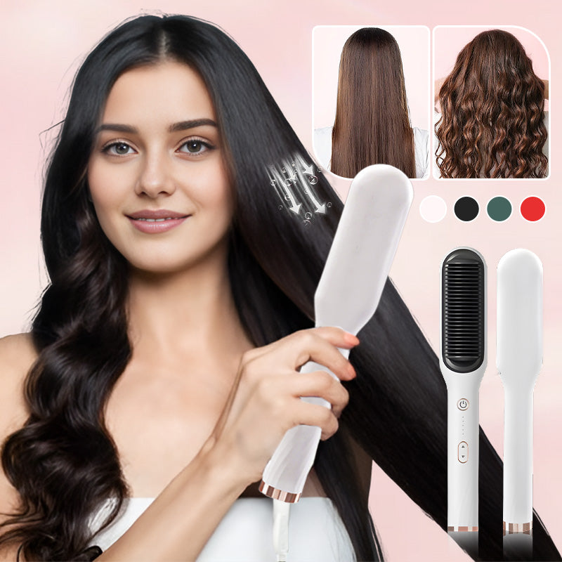 ✨Last Day Special Price!💥Negative Ion Hair Straightener Styling Comb💇‍♀