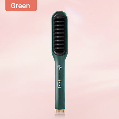 ✨Last Day Special Price!💥Negative Ion Hair Straightener Styling Comb💇‍♀