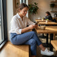 ⏳2026 Hot Sale 70% OFF🌞Women’s Fitted High-Waisted Zip-Pocket Trousers - 👖Lightweight, Breathable, Soft 26"/27" Ankle Pants with Zipper Pockets
