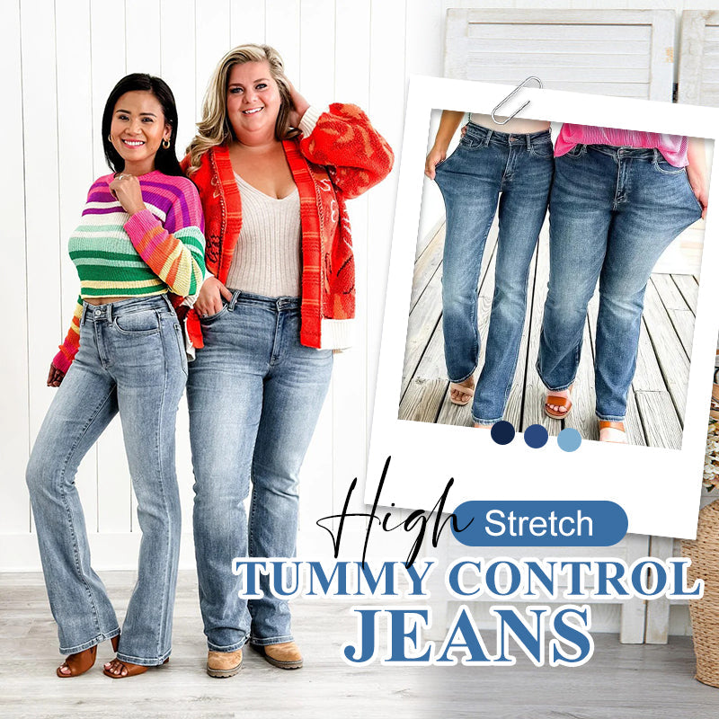 🔥2024 Hot Trend 50% OFF👖High Stretch Tummy Control Jeans