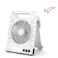 🌞 LIMITED-TIME 50% OFF! ✨ Solar-Powered Outdoor Fan – Rechargeable, Ultra-Quiet, with LED Light 💡