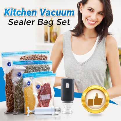 💥HOT SALE 50% OFF🎉Kitchen Vacuum Sealer Bag Set