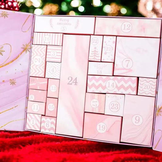 💝Best Gift💝24 Days of Surprises — Pink Marble Advent Calendar 2025
