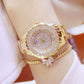 Women’s Diamond-encrusted Waterproof Watch