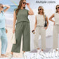 💕Hot Sale  50% OFF🔥New Women's  Sleeveless Top & Wide-Leg Pants Set