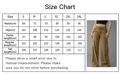 💥LAST DAY SALE 49% OFF!!🎁Linen-Blend Wide-Leg Cargo Pant