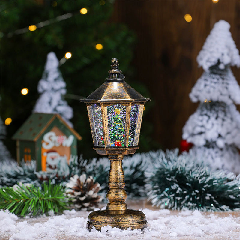 Christmas Luminous Snow Night Light with Music（50% OFF）