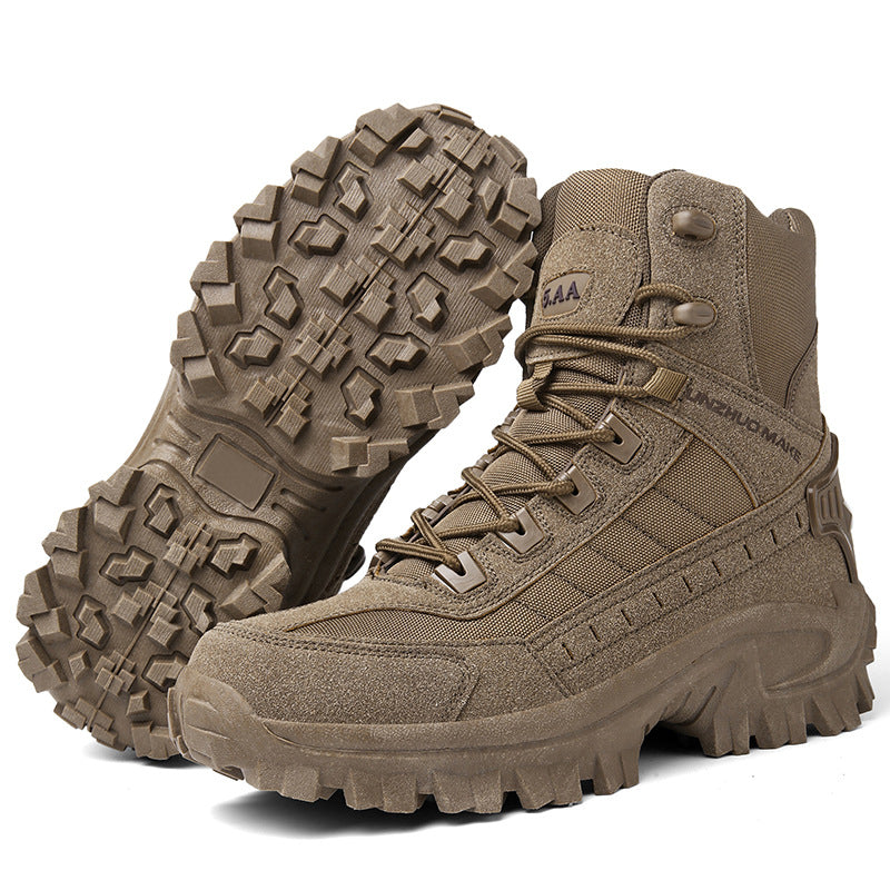 🔥Free Shipping - Waterproof and Non-Slip High Top Tactical Sports Boots (Improved Durability)