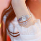 🎁✨😍 Free shipping for orders over $50💎Women’s Rhinestone Bracelet Watch⌚