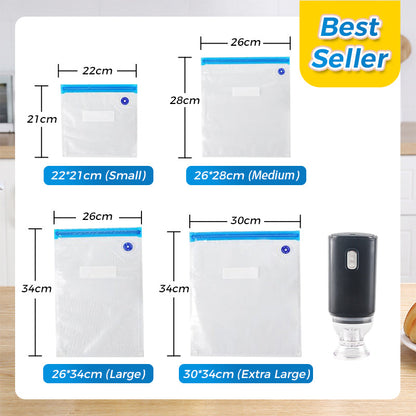 💥HOT SALE 50% OFF🎉Kitchen Vacuum Sealer Bag Set