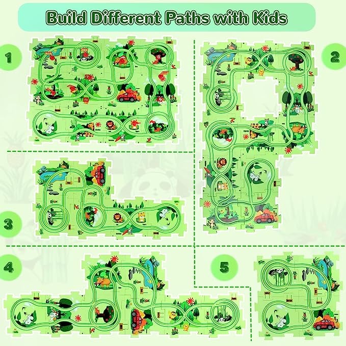 💥 HOT SALE 60% OFF! 🚀 Educational puzzle and circuit game for children 🧩🎉