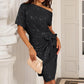 💃👠Hot Sale 50% OFF🖤Sparkly One-Shoulder Ruched Dress✨🌙 Free Moon & Star Necklace for first 100 orders! 🎁