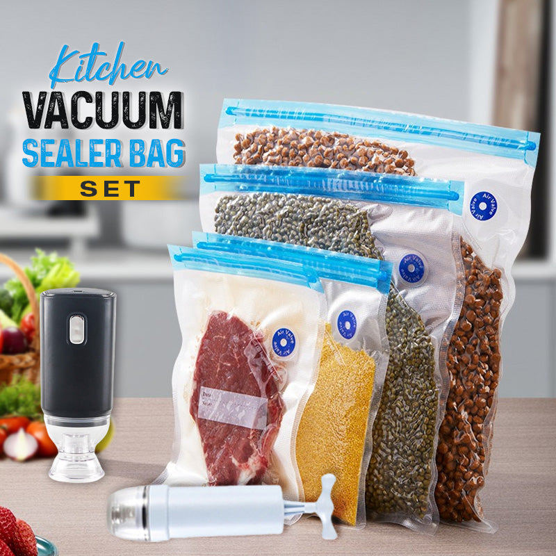 💥HOT SALE 50% OFF🎉Kitchen Vacuum Sealer Bag Set