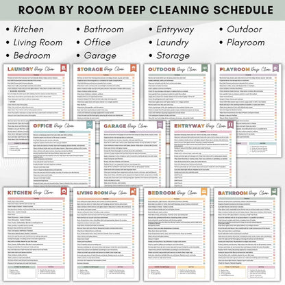 🔥LAST DAY 49% OFF-ADHD Cleaning & Organizing Toolkit - Chore Planner✔