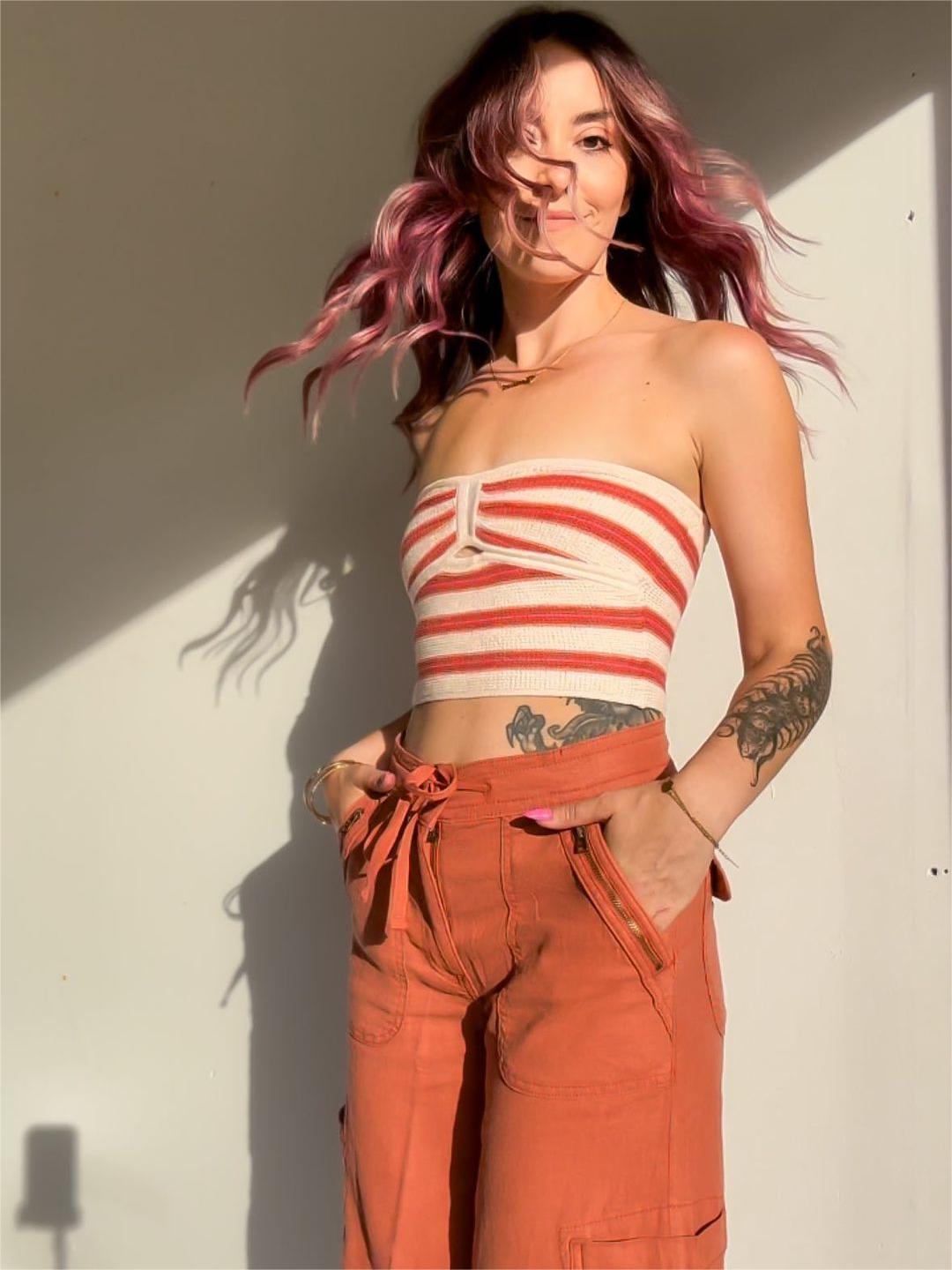 💥LAST DAY SALE 49% OFF!!🎁Linen-Blend Wide-Leg Cargo Pant