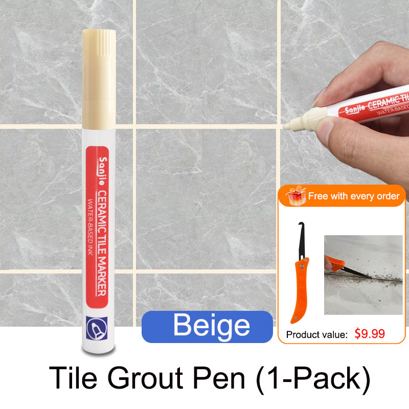Pousbo® anti-mould and waterproof joint pen for ceramic tiles