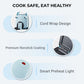 Compact Multi-Function Fast Heating Sandwich Maker