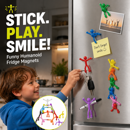 ✨ Magnetic Creative Figures – Strong joints, stress-relief & versatile – Perfect for fridge, desk or display 🧩
