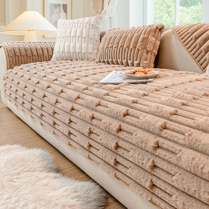 🍂Autumn Sale🍂Extremely Soft, Fluffy, Luxurious Soft Sofa Cover