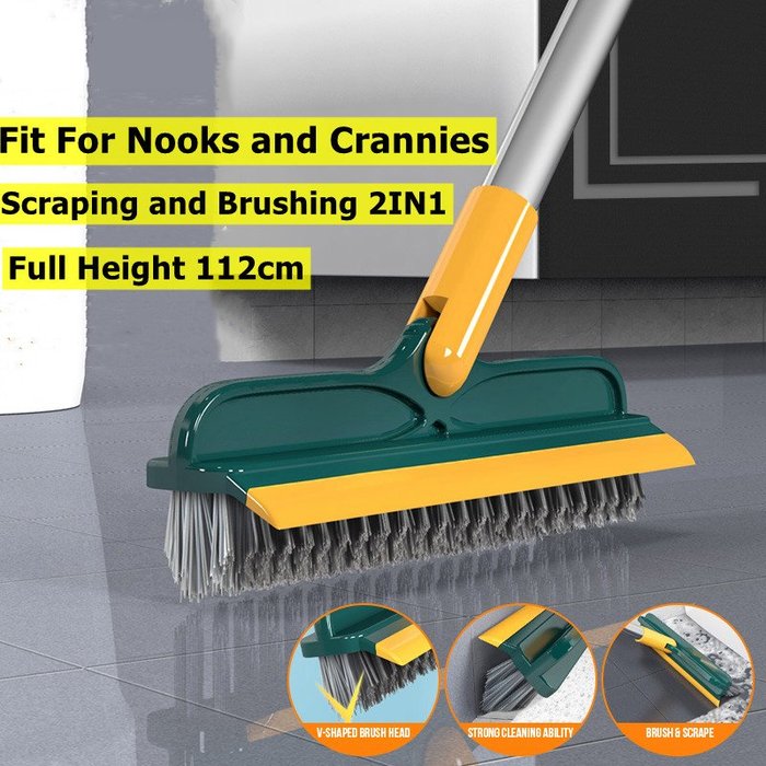 2 in 1 Floor Brush(Brush + scrape)🔥BUY 3 GET 1 FREE-4