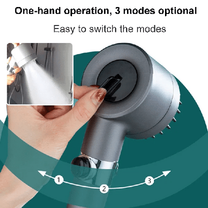 🚿Multi-functional High Pressure Shower Head Set