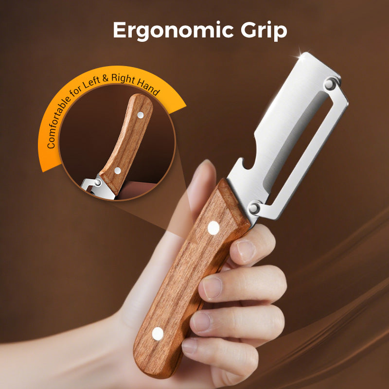 🥕 BUY 2 GET 1 FREE! 🔥 Multifunctional vegetable peeler for the kitchen – stainless steel blade, ergonomic handle, and perfect for fruits and vegetables ✨