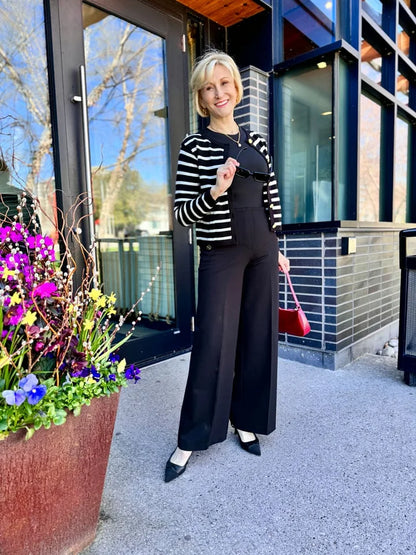 🥇Three lengths available🔥High Stretch High Waist Wide Leg Trousers