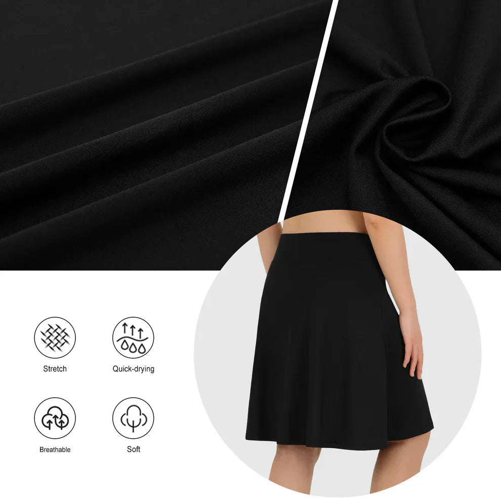 Women's 20" Knee Length Skorts Golf Tennis Skirt