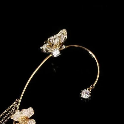 💐BUTTERFLY TASSEL STYLE ZIRCON EARRINGS | PERFECT GIFT🎁