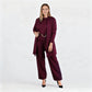 🔥Last day offer: 50% off-Elegant Longline Cardigan & Top & Pants 3-Pieces Set