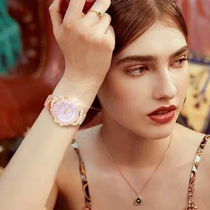 Women’s Luxurious Diamond Inlaid Watch