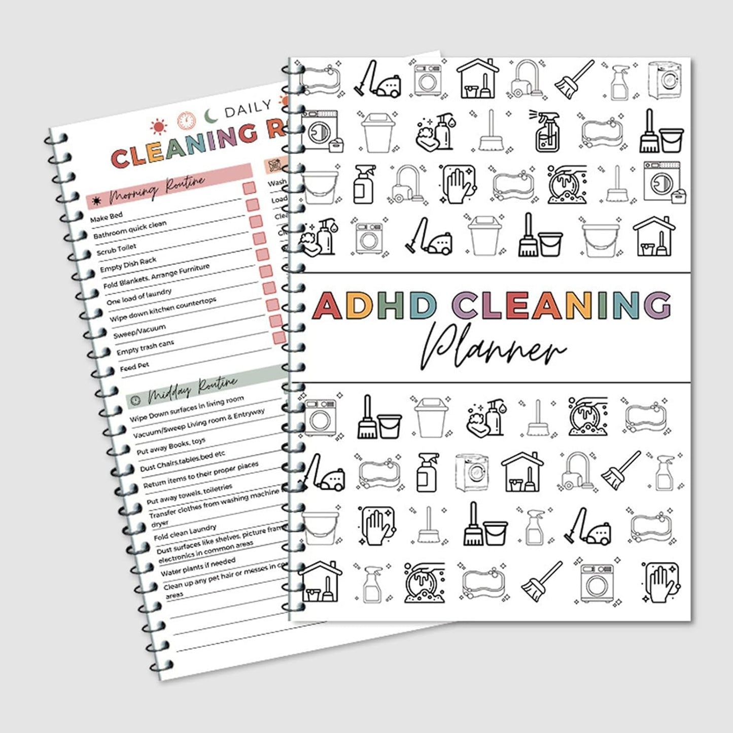 🔥LAST DAY 49% OFF-ADHD Cleaning & Organizing Toolkit - Chore Planner✔