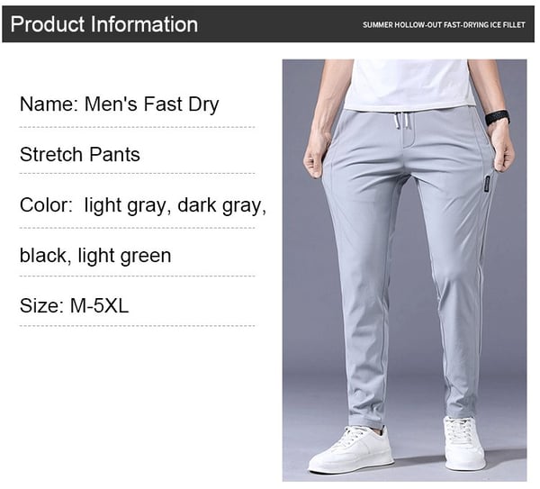 🔥HOT SALE 49% OFF🔥Unisex Ultra Stretch Quick Drying Pants