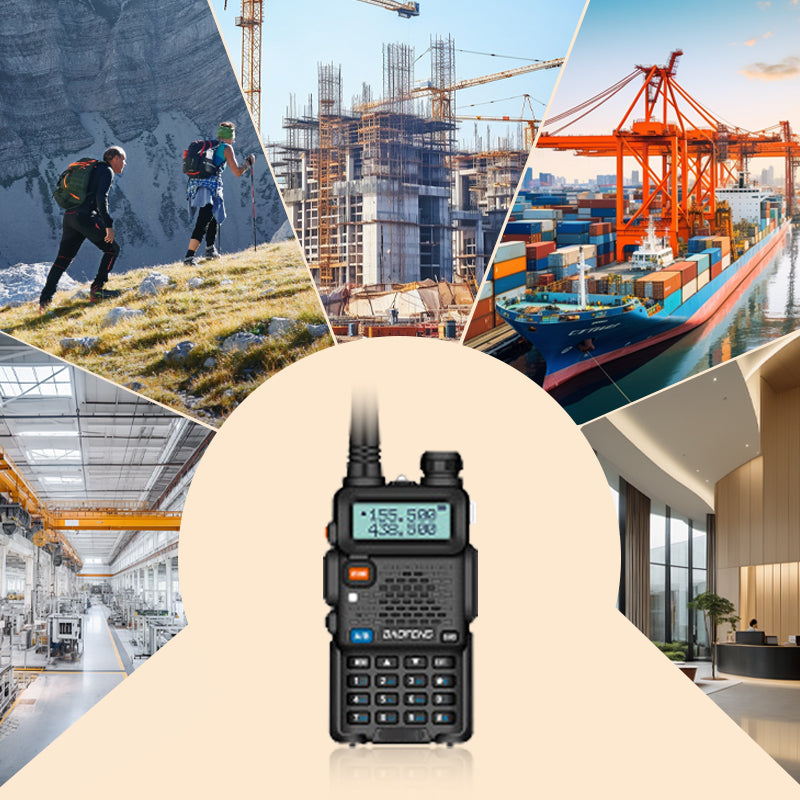 🔥Hot Sale 50% OFF🔥📡 UV-5R Ham Radio Long Range UV5R Two Way Radio Dual Band Walkie