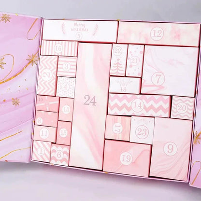 💝Best Gift💝24 Days of Surprises — Pink Marble Advent Calendar 2025