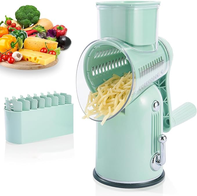 💥Kitchen Ally 5-in-1 Food Chopper👨‍🍳Safe Lock Design, Easy-Clean Removable Blades & Anti-Jam Pulse Mode