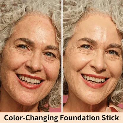 🏆Flash Sale⚡ 50K+ SOLD! Almost Gone-💥🏆#1 Best Seller ⏰💕🌟Cream Stick V White Korean Color-Changing Foundation Stick with Volufiline