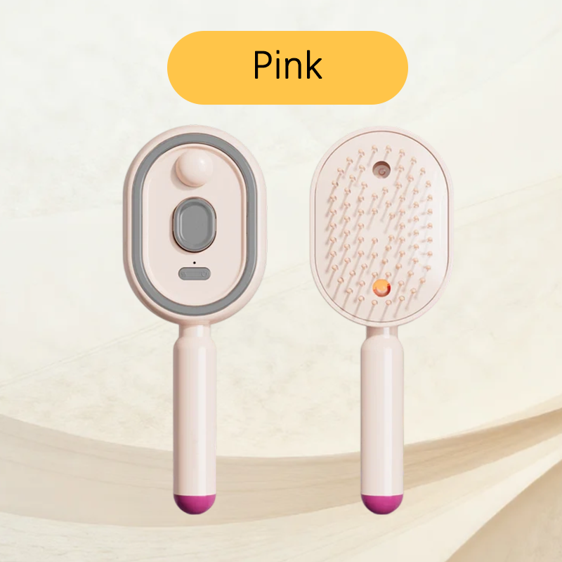 50K+ SOLD!🔥ProGlide™🇬🇧 Scalp Massager Comb 💆‍♀️ – Self-Cleaning 🧼, Tangle-Free ✂️ & Frizz-Control Hair Brush with Soothing Mist Spray 💨✨ | Perfect for Dry, Brittle Hair 💧🌟