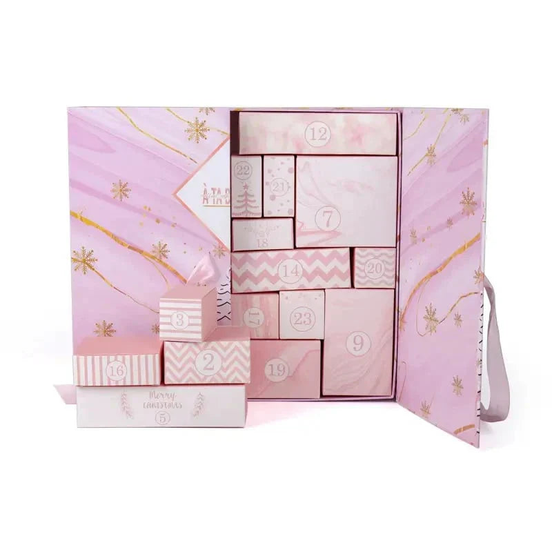 💝Best Gift💝24 Days of Surprises — Pink Marble Advent Calendar 2025