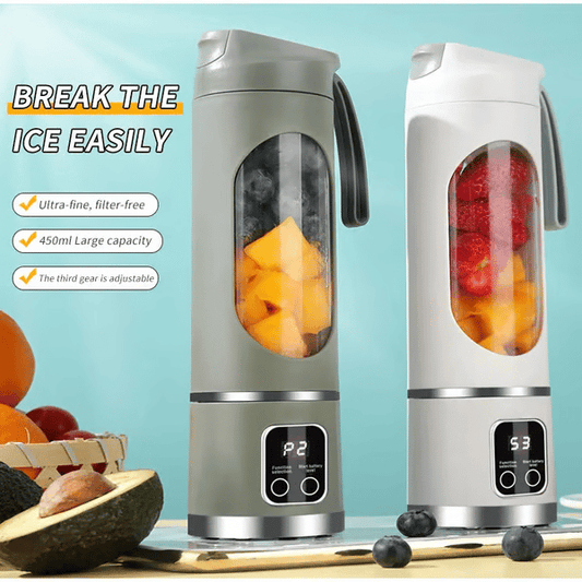 🔥🔥Digital Multimode Juicer Blender - Smart LED Display, Diet-Friendly，Leak Proof Design for Smoothies Liquid Diet, Shakes & Baby Food