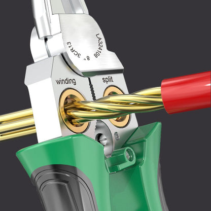 🔥8-in-1 Multifunctional Wire Cutter Scissors with Electrical Test( Last day, 50% off)