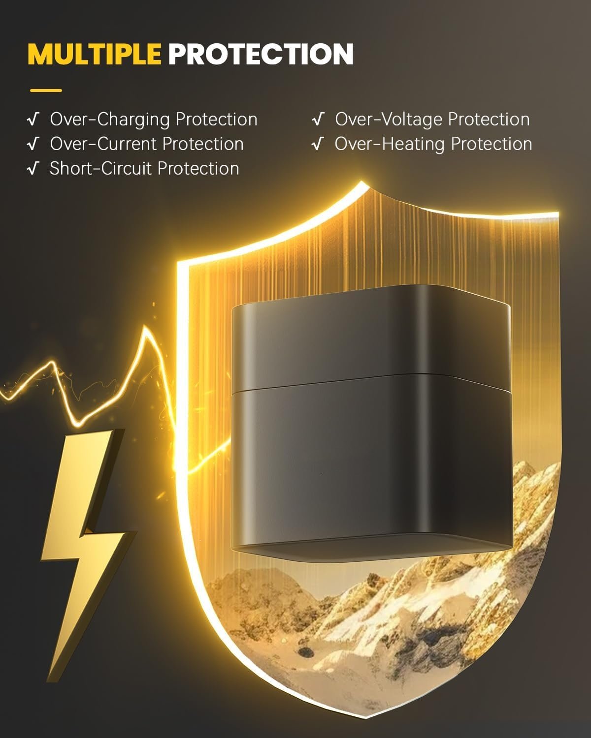 ✨2025 HOT SALE 49% OFF🔋Li-ion Battery with Integrated Charging Storage Box💡Overcharge protection