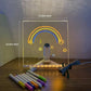 ✨Limited-time offer, ⏳🎨 Children's LED Light-Up Drawing Board