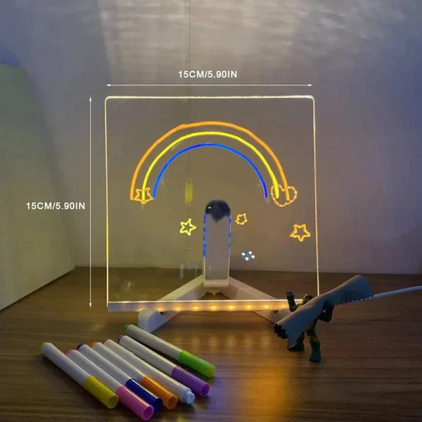 ✨Limited-time offer, ⏳🎨 Children's LED Light-Up Drawing Board