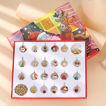 🎅Early Xmas Sale 46% OFF💥DIY 24 Days Christmas Countdown Calendar Bracelets Set