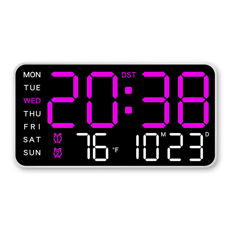 🔥 Hot Sale 50% OFF 🕰️Multifunctional Decorative LED Digital Wall Clock