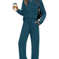 🔥 Women's Round-Neck Top and Drawstring Pants Set ✨